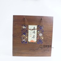 普洱茶包装盒 礼盒装空盒子 私人订制仿木云南七子饼礼品盒 包邮