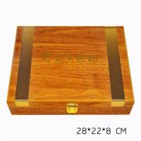 厂家直销高档通用镂空黑枸杞包装盒黑枸杞礼品盒金边花窗木盒礼盒