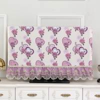 电视罩防尘罩蕾丝欧式55寸50液晶42寸欧式电视罩套盖布壁挂电视帘