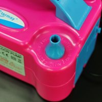 电动打气球双孔充气泵电动充气机打气机气球充气工具充气筒