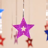 婚庆用品雨丝气球吊坠结婚装饰布置雨丝亮片气球配件道具