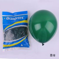 O牌加厚10寸亚光圆球 装饰生日婚礼商场布置标准色气球