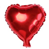 爱心气球儿童心形铝膜气球批發商场结婚店庆生日活动装饰桃心铝箔