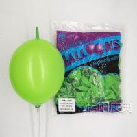 泰国BK6寸加厚尾巴灵可龙针尾小号气球 生日婚礼装饰背景造型
