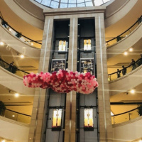 气球雨下落网 掉落网 放飞网兜 公司开业装饰气球网 婚礼装饰网