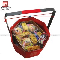 通用年货礼盒包装盒礼品盒特产干果熟食红枣海鲜包装盒手提盒定制