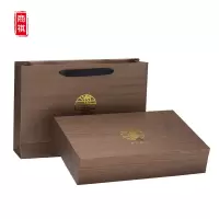 海参礼品盒高档海参包装盒20支一斤装手提木纹速发海参包装礼盒