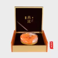 土豪金燕窝包装盒 礼品盒 新款燕窝木盒 礼盒 高档燕窝包装配礼袋