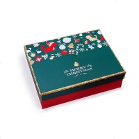 圣诞礼物盒超大号礼品盒黑凤梨大容量礼品包装盒伴手礼大包装盒