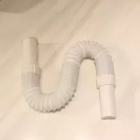 不锈钢面盆下水软管/面盆 下水管/下水器防臭排水管/弯管/出水管