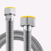 4分转6分异径波纹管 304不锈钢金属软管热水器壁挂炉进水管变