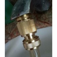 全铜台盆洗手盆厨房洗菜池水龙头转接头洗衣机进水管洗车水管配件