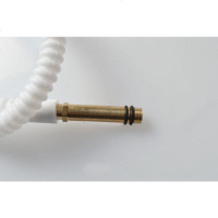 PERT塑料波纹管单头管 台盆水龙头冷热进水管软连接进水尖头软管