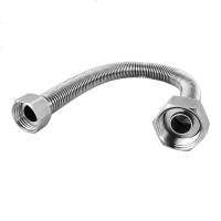 4分转6分变径304不锈钢波纹管洗衣机壁挂炉进水管异径金属软管