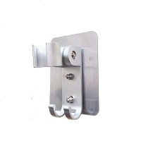 免打孔花洒支架底座卫生间太空铝固定座淋浴器配件手持喷头挂钩