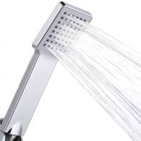 手持防堵酒店宾馆宿舍浴室家用浴头淋雨淋浴软管套装方形花洒喷头