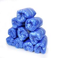 一次性鞋套pe塑料加厚脚套防水防尘 机房样板间鞋套家电清洗用品