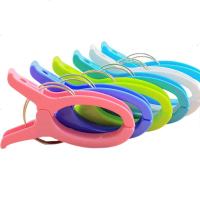 美曼特大号晒被子夹塑料夹防风衣夹大夹子衣服夹强力晒晾衣夹神器