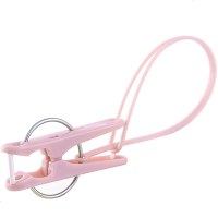 日本家用防风晾晒夹内衣内裤夹子16只装多功能加厚晾衣夹小号袜夹