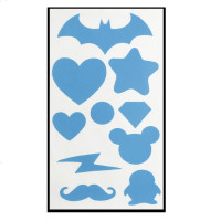 羽绒服补丁贴时尚补衣服破洞无痕修复衣服帖修补自粘贴图案花布贴