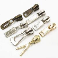 拉链头套装3/5/8号包包尼龙树脂金属拉头加厚高档拉锁辅料配件