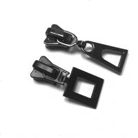 新品8号树脂拉链专用拉头 高档加厚 服装辅料配件 单头拉锁羽绒服