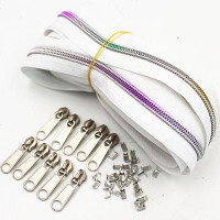 长拉链尼龙3号5号书包包被套抱枕被罩10米加厚码装拉锁辅料配件