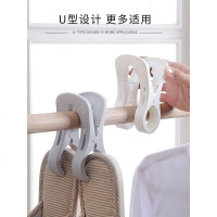 大号家用强力塑料多功能被夹小蚊帐衣服衣架防风晾衣晒被子大夹子