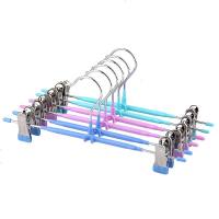 裤架裤夹家用无痕裤子衣架带夹子裤挂批發20个裤夹子裙子夹裙收纳