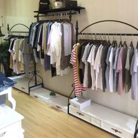 服装店木质衣架实木衣服衣挂批發家用衣撑童装木头裤架儿童裤夹子