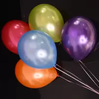 加厚10寸珠光气球 婚礼布置婚房装饰用品 生日派对开业气球