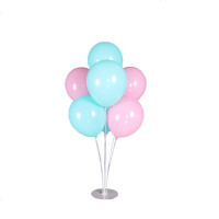 儿童成人生日气球桌飘套餐玛瑙款马卡龙气球桌面婚房装饰派对布置