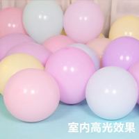单层马卡龙色气球创意求婚庆活动场景派对结婚房卧室装饰布置用品