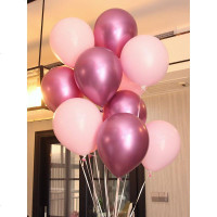 ins网红气球串透明亮片气球 生日派对宝宝周岁宴会飘空装饰用品