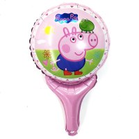 铝膜气球微商引流活动地推礼品小猪佩奇儿童卡通装饰节日多款可爱