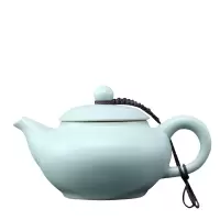 唐宏坊 汝窑茶壶陶瓷汝窑茶具小茶壶开片汝瓷功夫茶具红茶泡茶壶单壶款式一