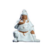 唐宏坊 茶宠摆件茶宠可养开片功夫茶具茶道茶玩茶盘配件茶台摆件茶趣 义薄云天款式六