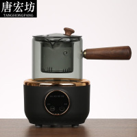 唐宏坊 唐宏坊 加厚玻璃侧把煮茶壶养生壶烧水过滤小型茶壶煮茶器茶具套装