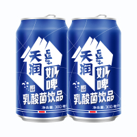 新疆天润奶啤发酵乳酸菌牛奶饮品天润奶啤300ml*2听尝鲜装