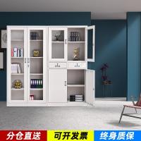 全国办公文件柜资料铁皮柜档案凭证柜铁柜带锁储物柜更衣柜子