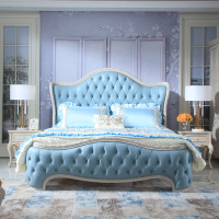 欧式床实木1.8米双人床主卧家具组合公主床美式床现代简约婚床