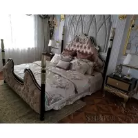 欧式床双人床 1.8米1.5米 婚床实木床 公主床 韩式 简约法式特价