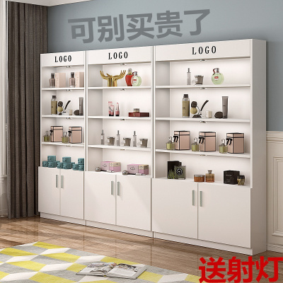化妆品展示柜简约现代展柜货柜陈列柜院柜子产品货架展示架