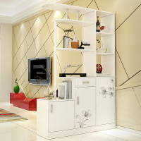 玄关柜厅柜多功能简约家用入户隔断屏风柜酒柜鞋柜双面组装柜子