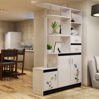 简约现代家用厅柜隔断柜酒柜鞋柜一体欧式多功能玄关装饰间厅柜