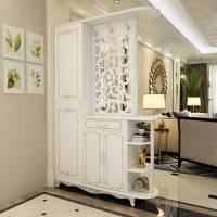 欧式玄关柜隔断厅柜间厅柜酒柜现代进双面鞋柜客厅屏风装饰柜