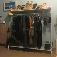 欧式衣帽架挂衣架落地卧室时尚多功能铁艺服装店简易衣服架子
