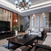 新中式实木沙发组合家具现代简约整装小客厅1+2+3别墅小户型