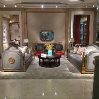 欧式沙发法式新古典沙发美式真皮沙发轻奢英式沙发样板房别墅沙发