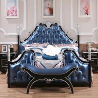 全实木床 欧式婚床 新古典公主床花床1.8米主卧双人床